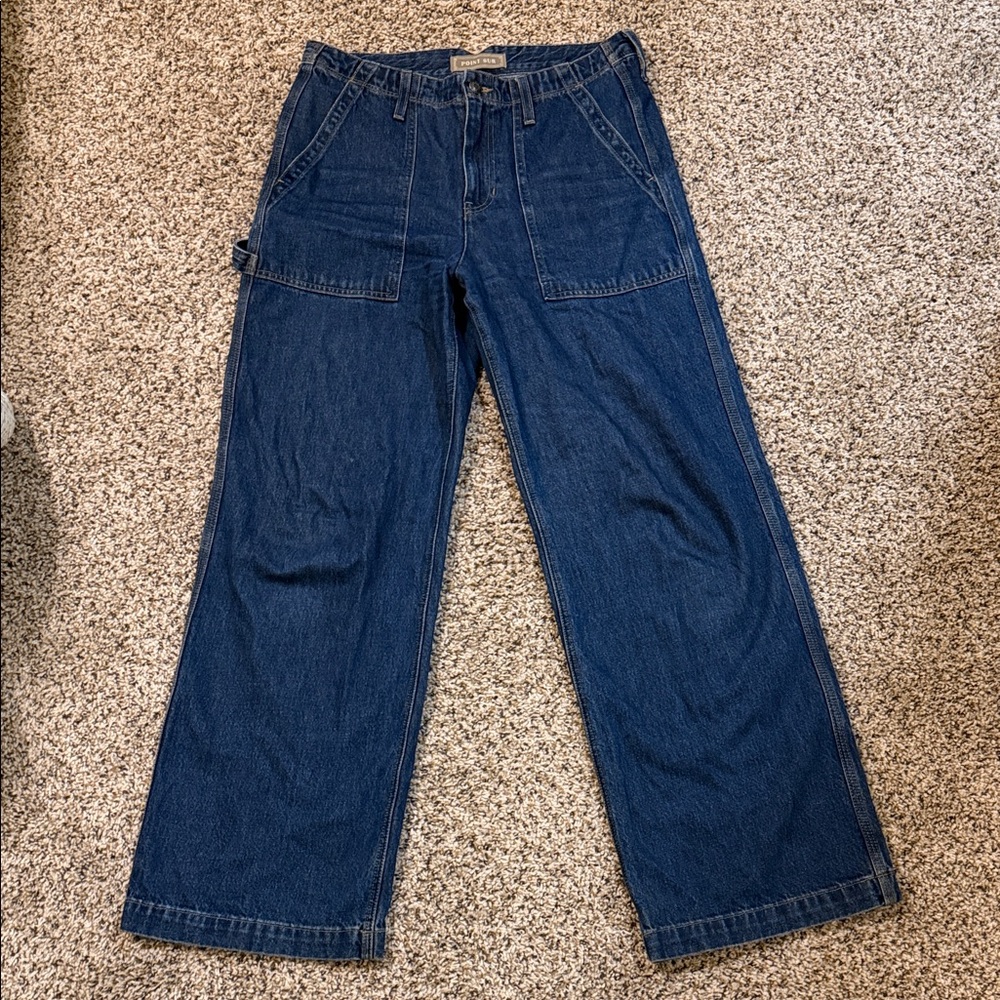 J. Crew Indigo Straight Leg Jeans